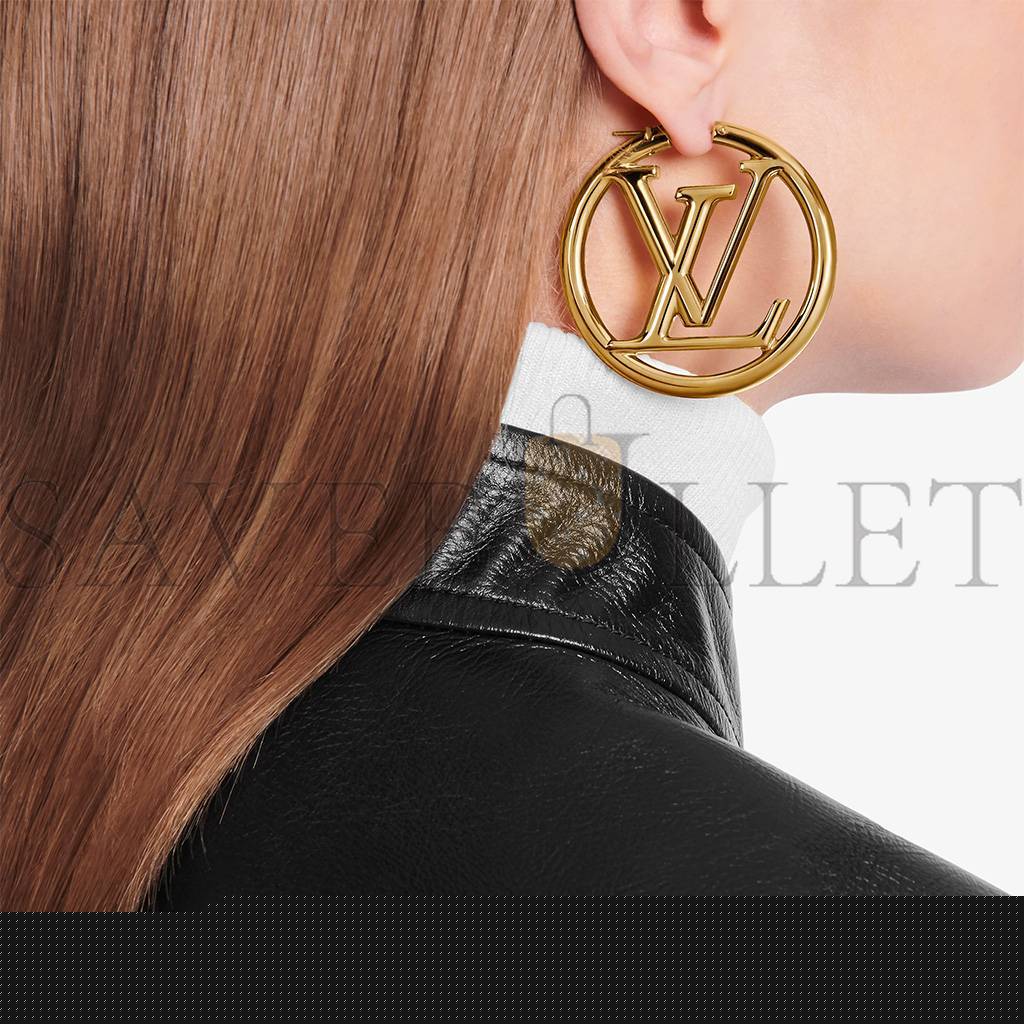 l**is V*t*n l**ise hoop gm earrings m64288